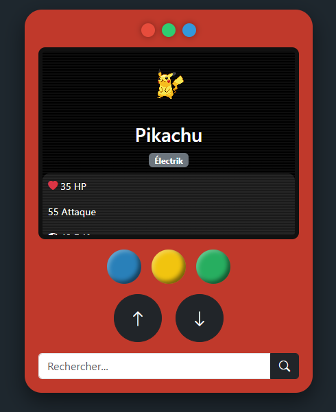 Un Pokédex interactif open source!