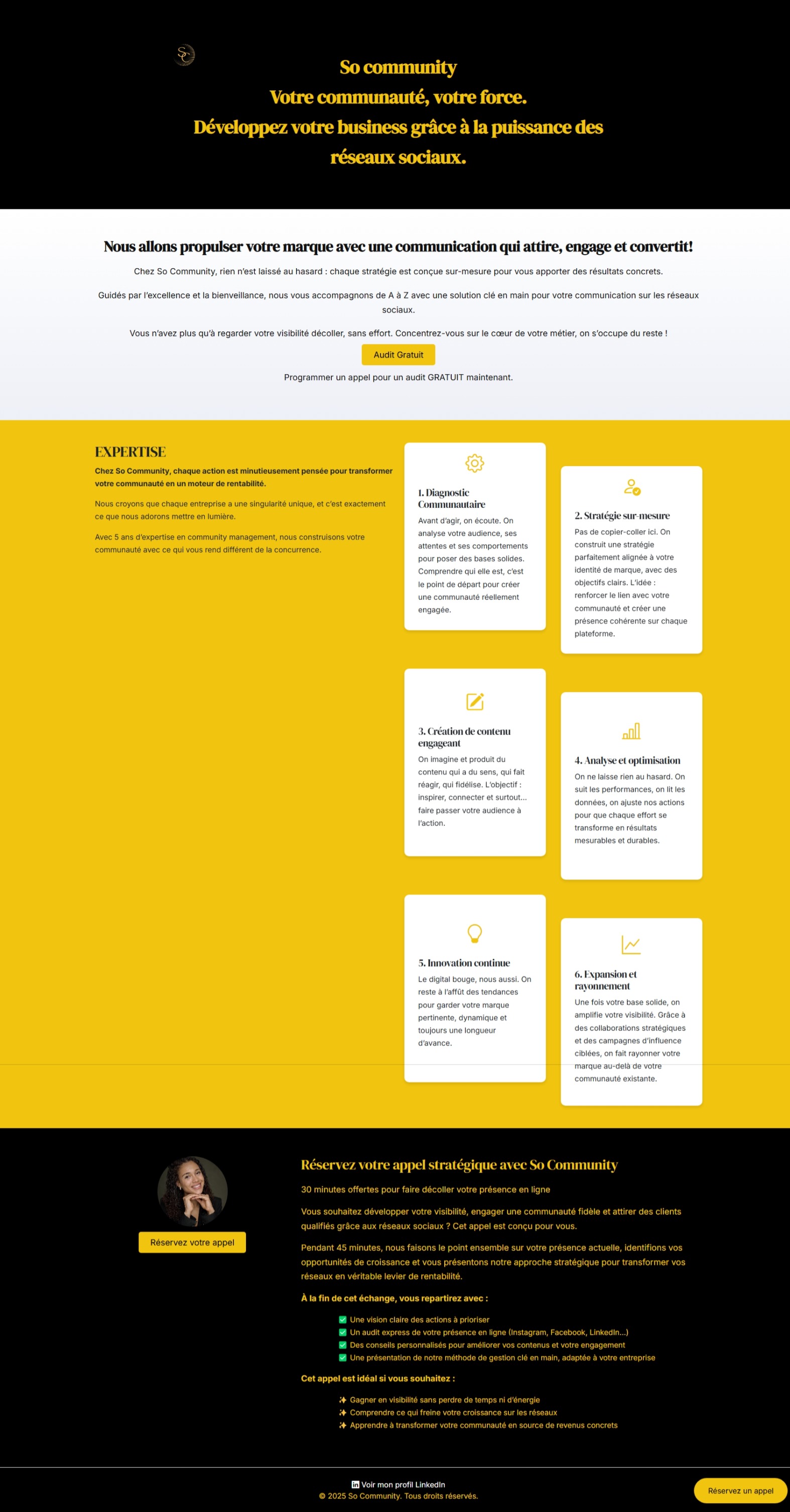 Projet : So community